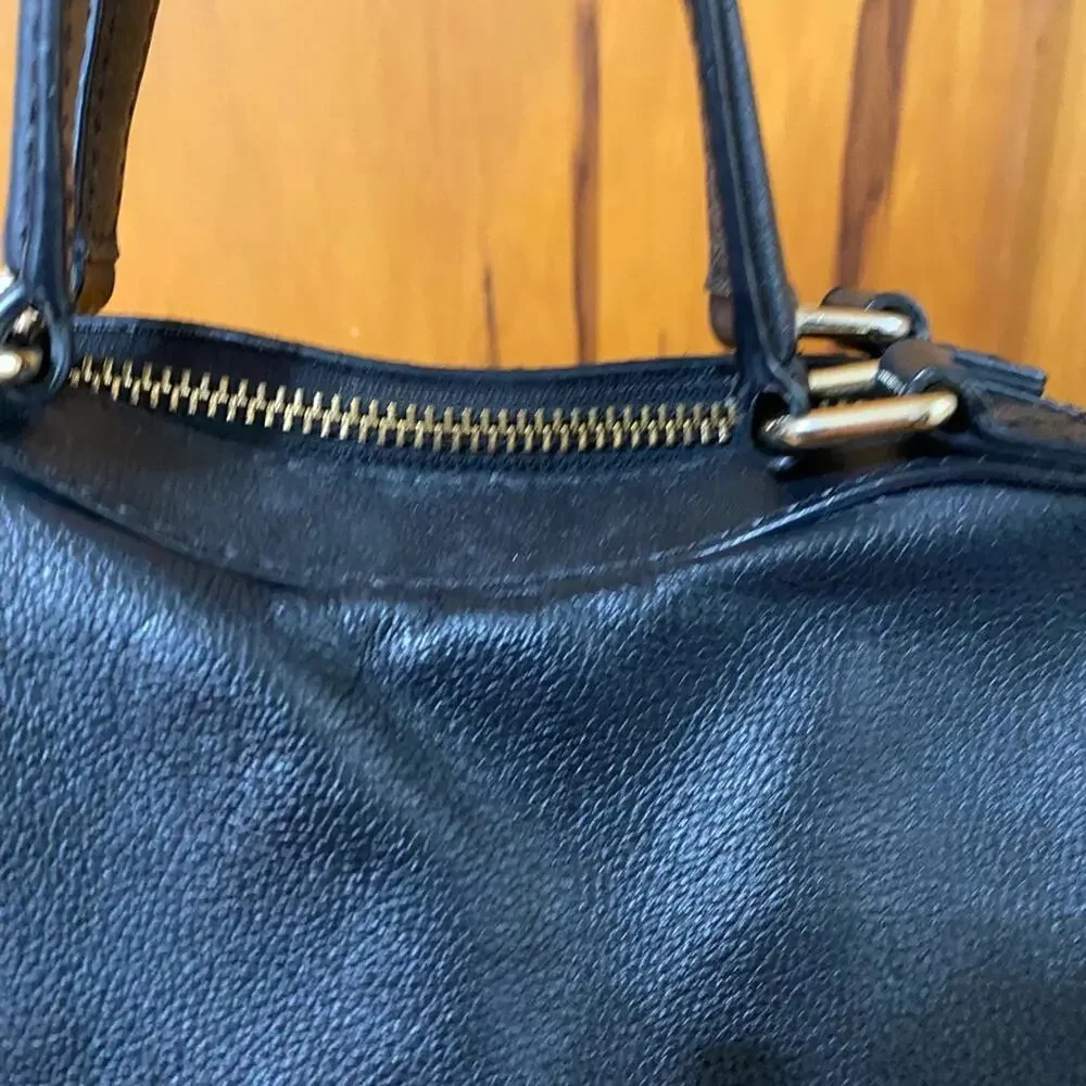 Kate Spade | Black Pebbled Leather Doctors Bag Satchel - Excellent condition!